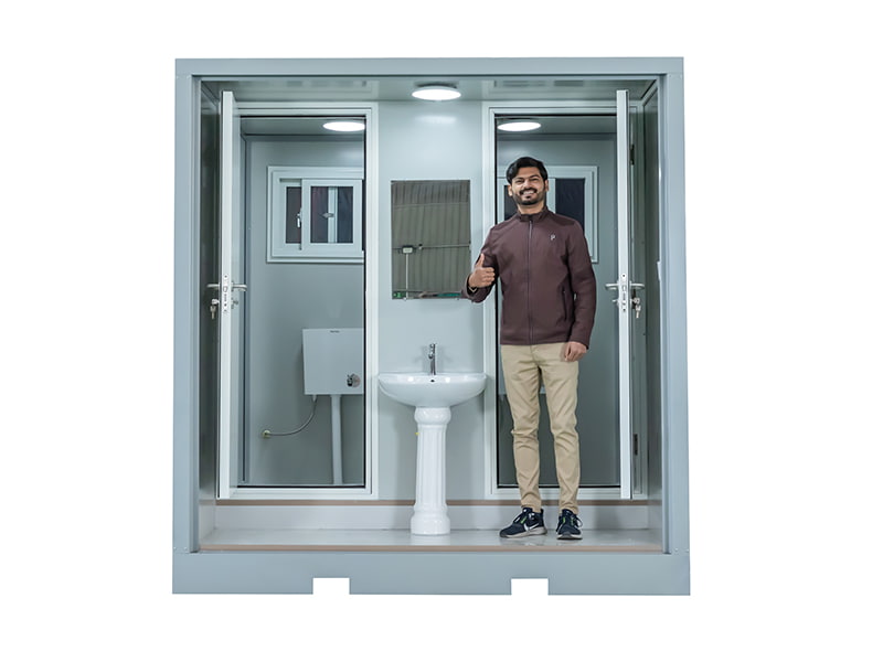 二人用屋外簡易トイレ